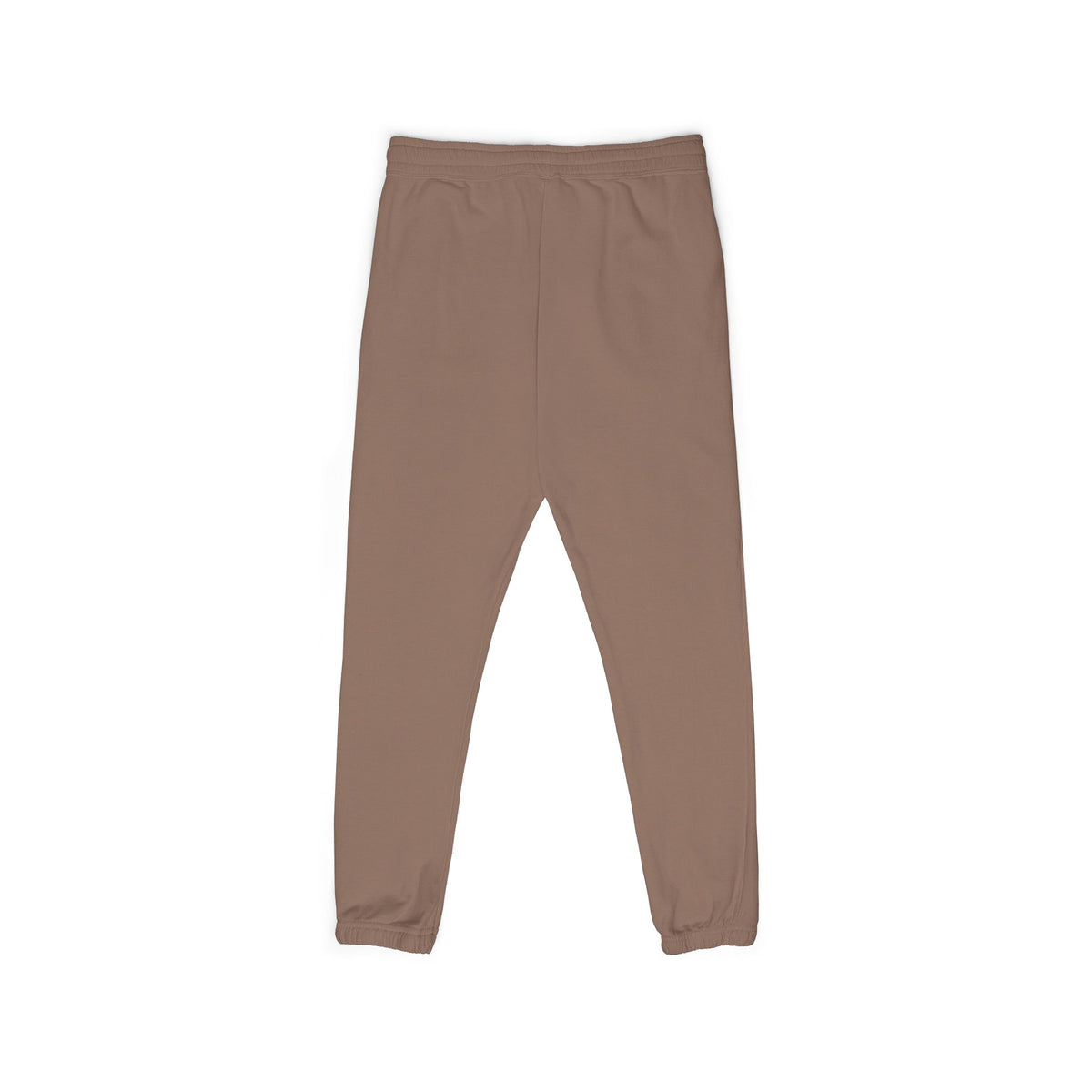Vintage Campus Sweatpants — Distressed Shield Logo Joggers