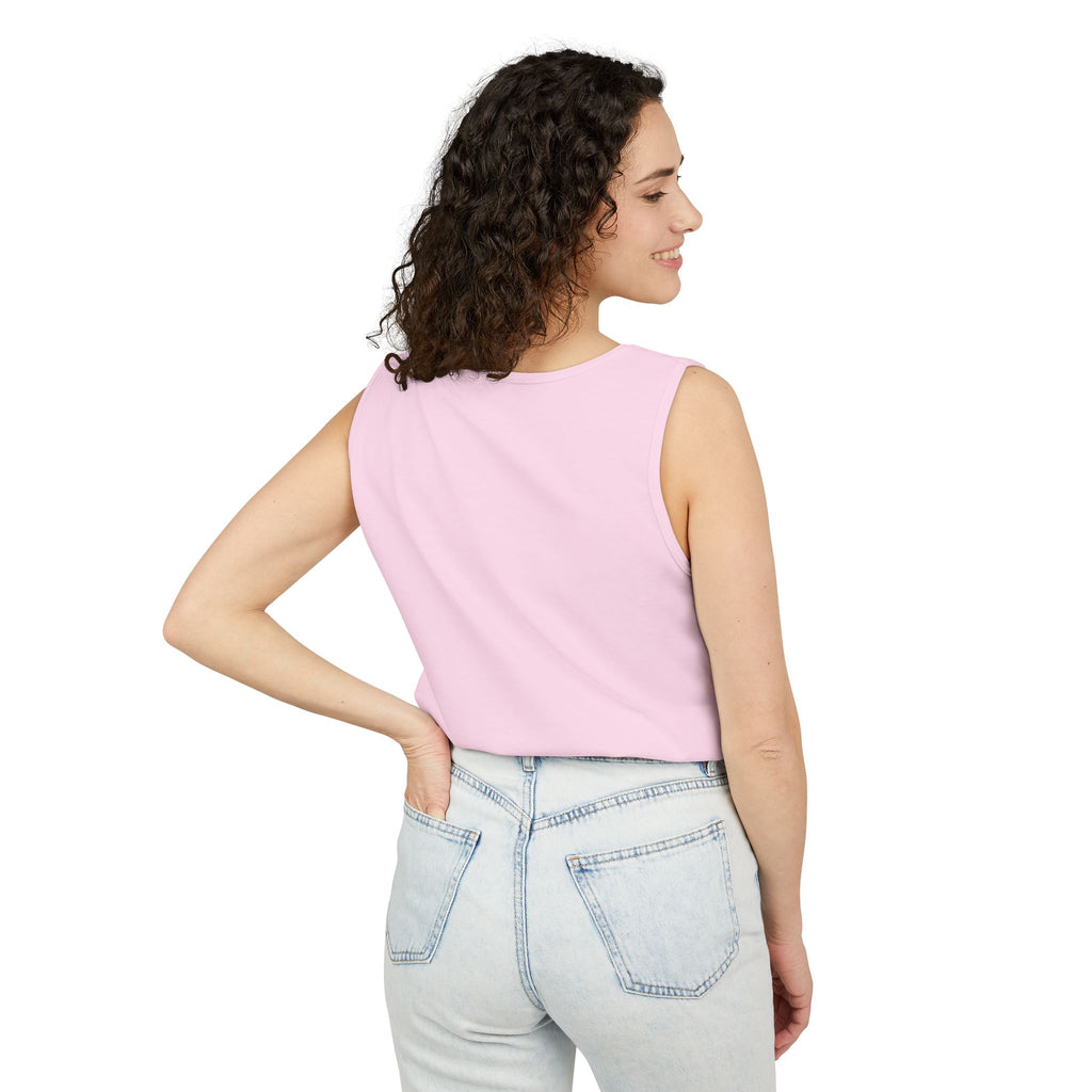 Minimal 'Nirvana' Chest Logo Tank Top