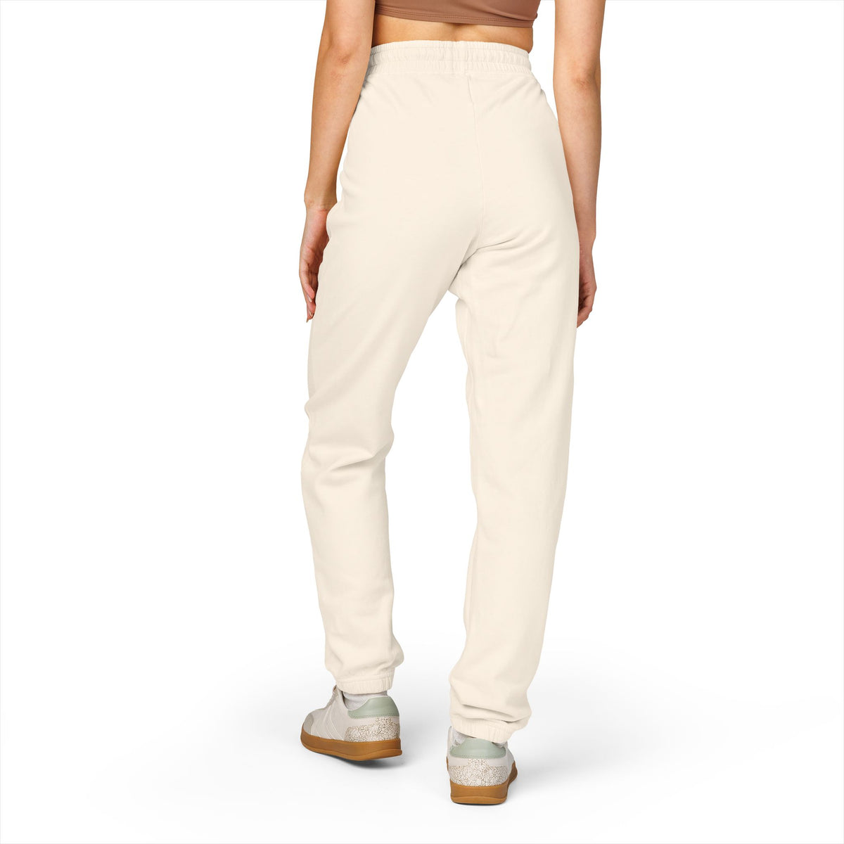 Embroidered 'Loser' Joggers — Garment-Dyed Fleece Sweatpants