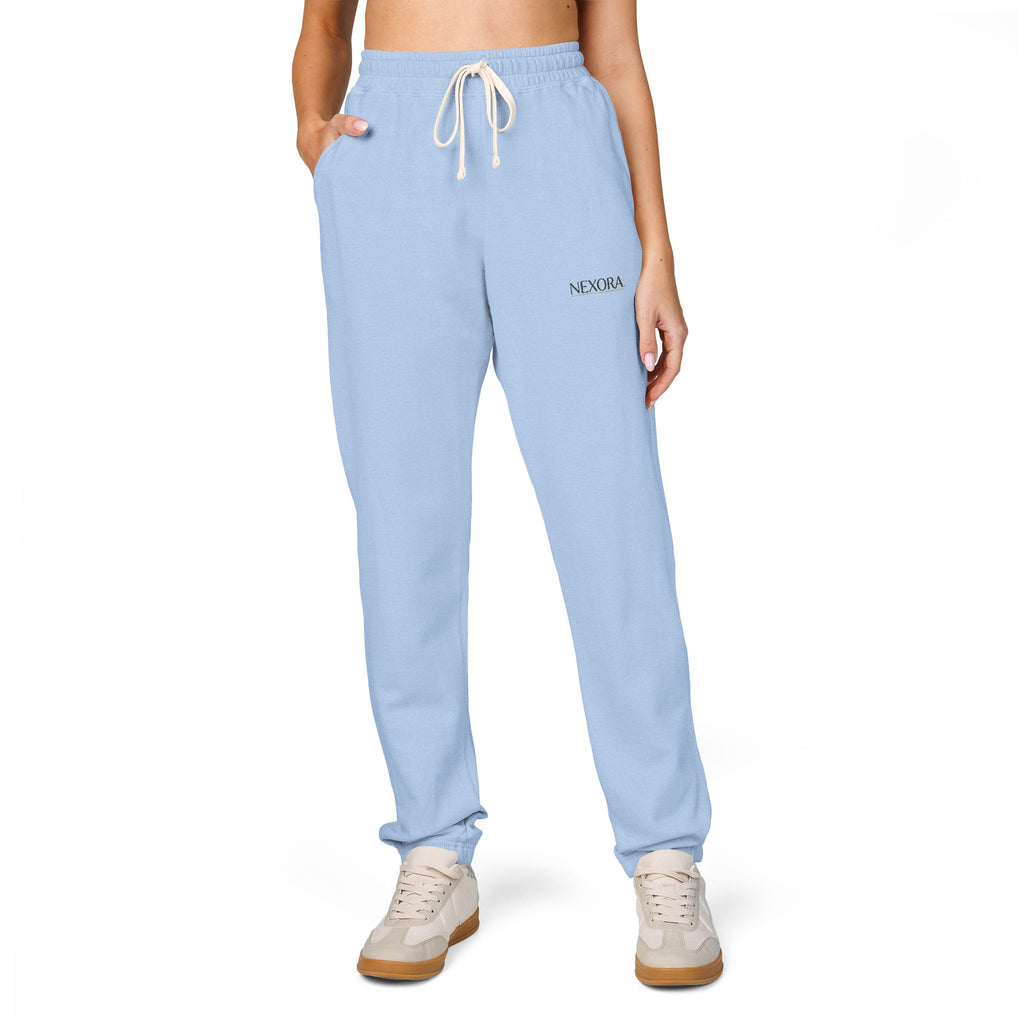 Garment-Dyed Fleece Sweatpants — Relaxed Unisex Joggers