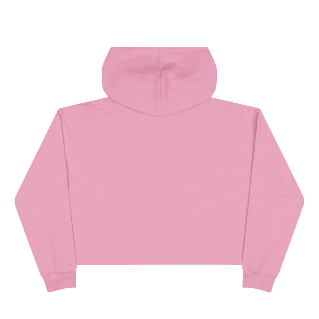 Nexora Crop Hoodie — "Island State of Mind" Floral Sun Graphic