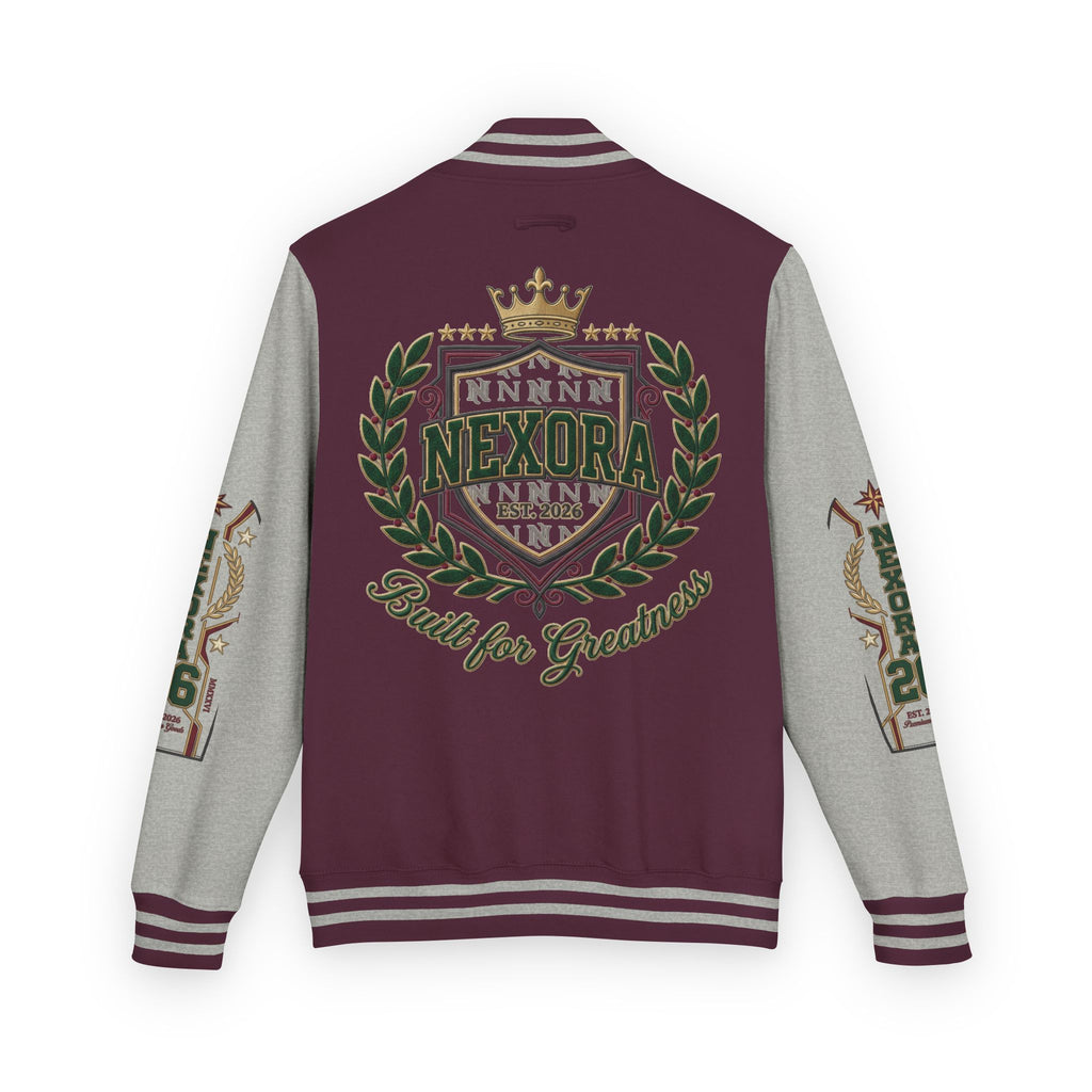 Nexora Crest Letterman Jacket