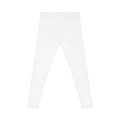 KC ERA Women's Casual Leggings — White All-Over Print Athletic Leggings