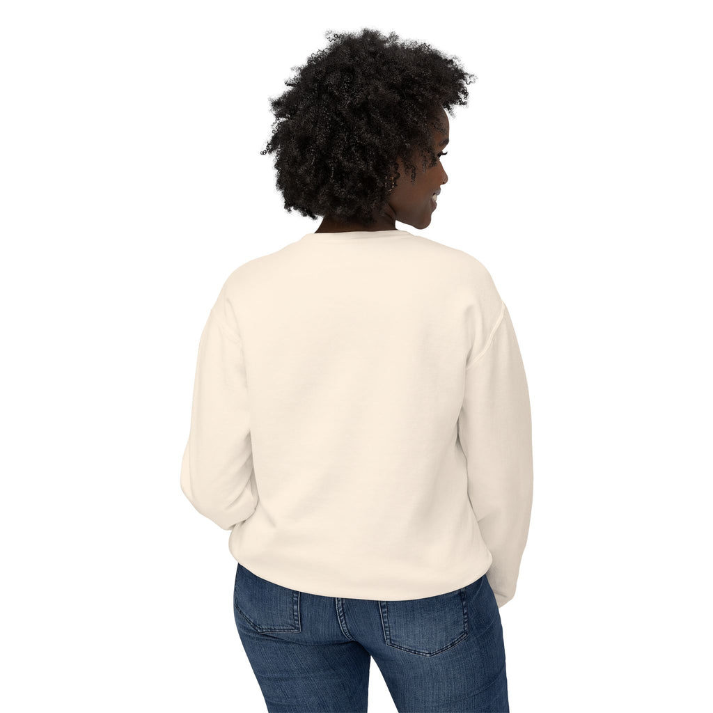 Just Vibin' Crewneck Sweatshirt — Retro Graphic Cozy Pullover