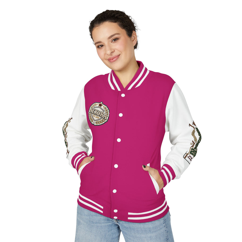 Nexora Crest Letterman Jacket