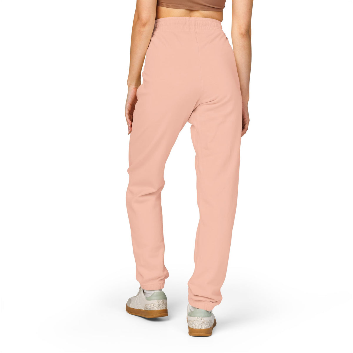 Embroidered 'Loser' Joggers — Garment-Dyed Fleece Sweatpants