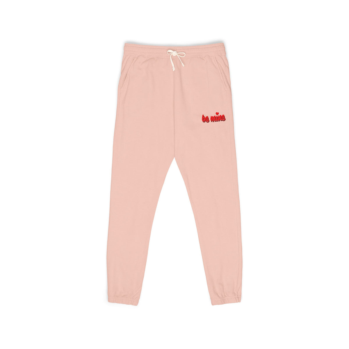 Embroidered 'Loser' Joggers — Garment-Dyed Fleece Sweatpants