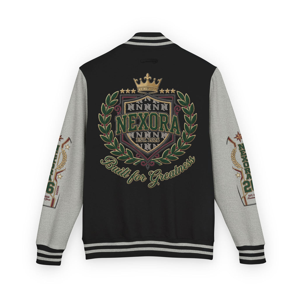 Nexora Crest Letterman Jacket