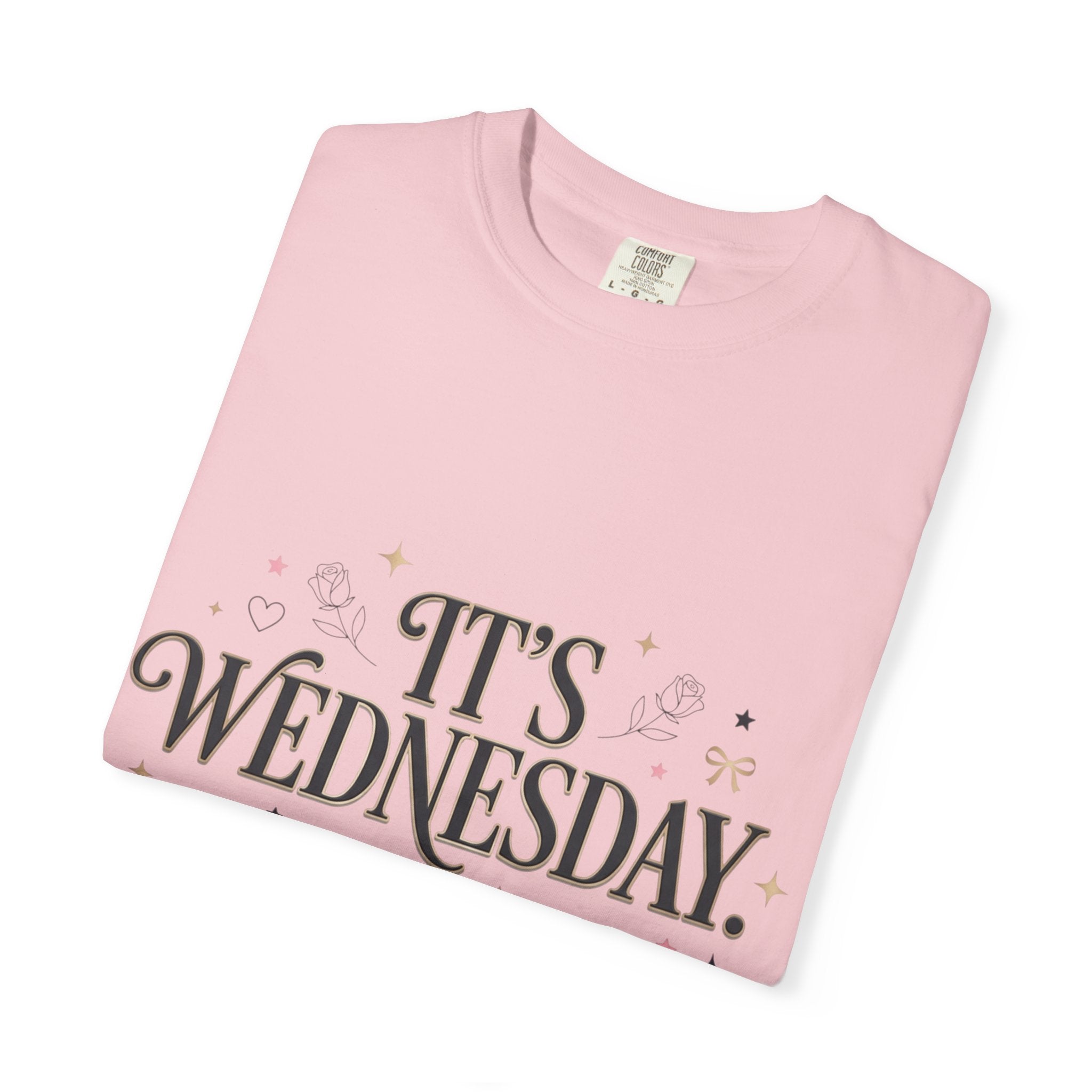 T-Shirt — "It's Wednesday" Main Character Energy Graphic Tee