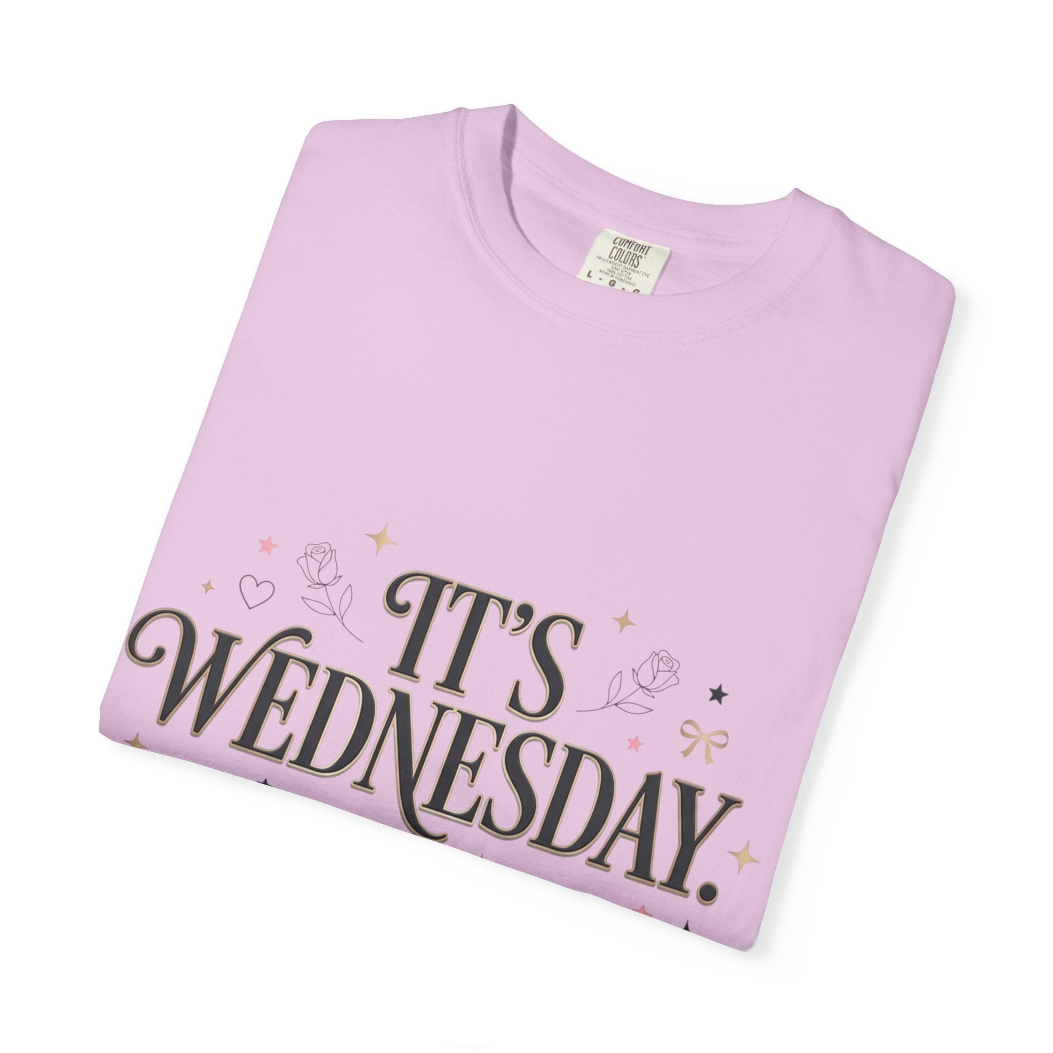 T-Shirt — "It's Wednesday" Main Character Energy Graphic Tee