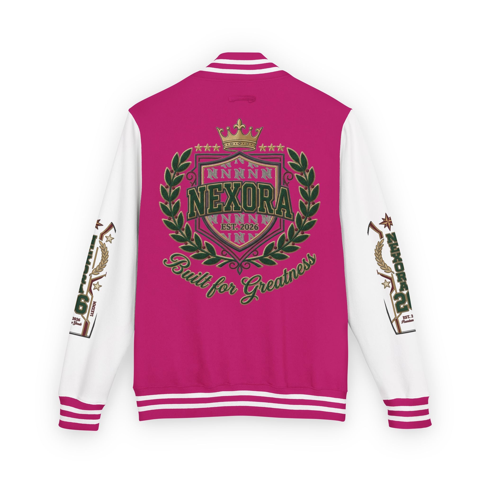 Nexora Crest Letterman Jacket