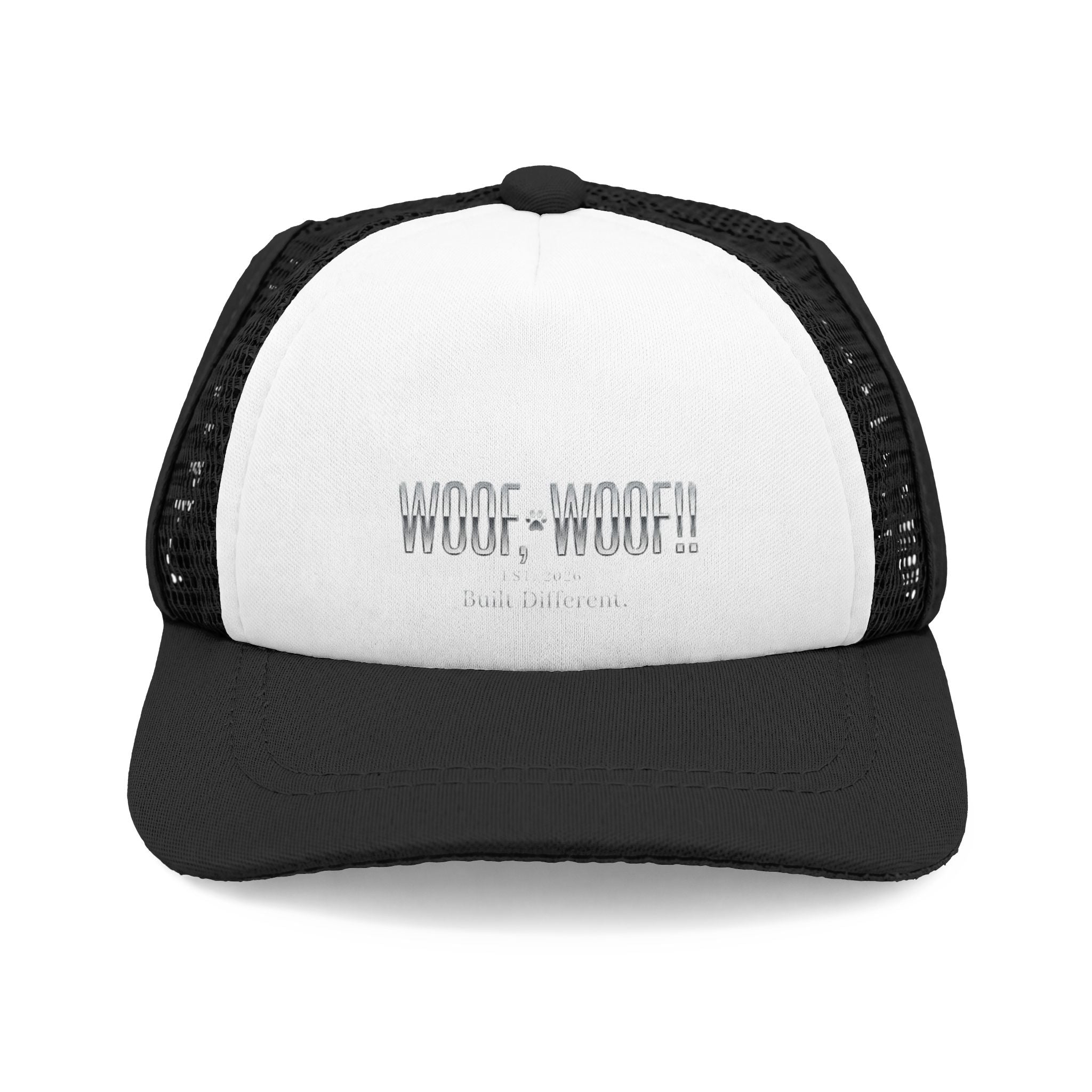 Woof Woof Trucker Hat - Dog Lover Foam Cap