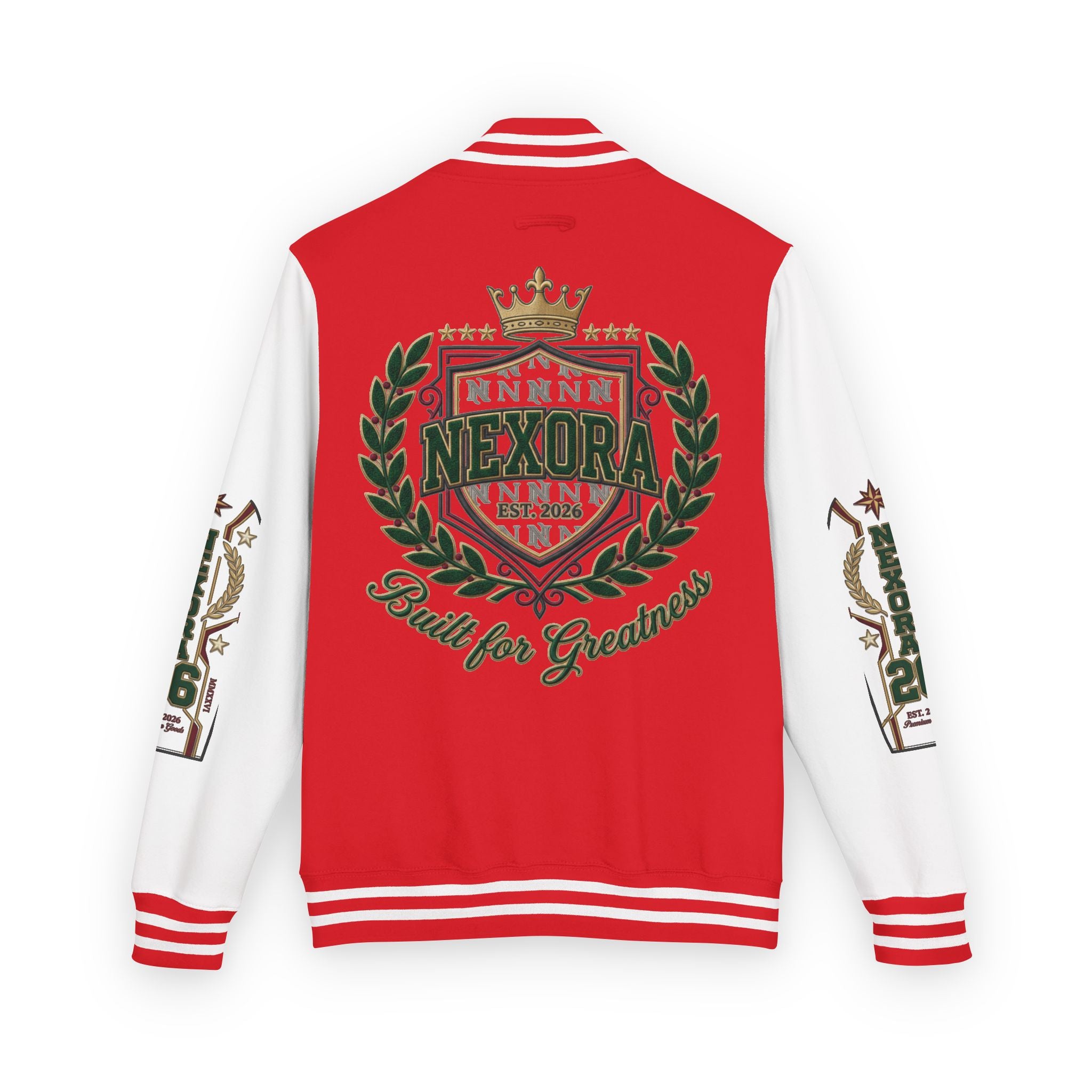 Nexora Crest Letterman Jacket