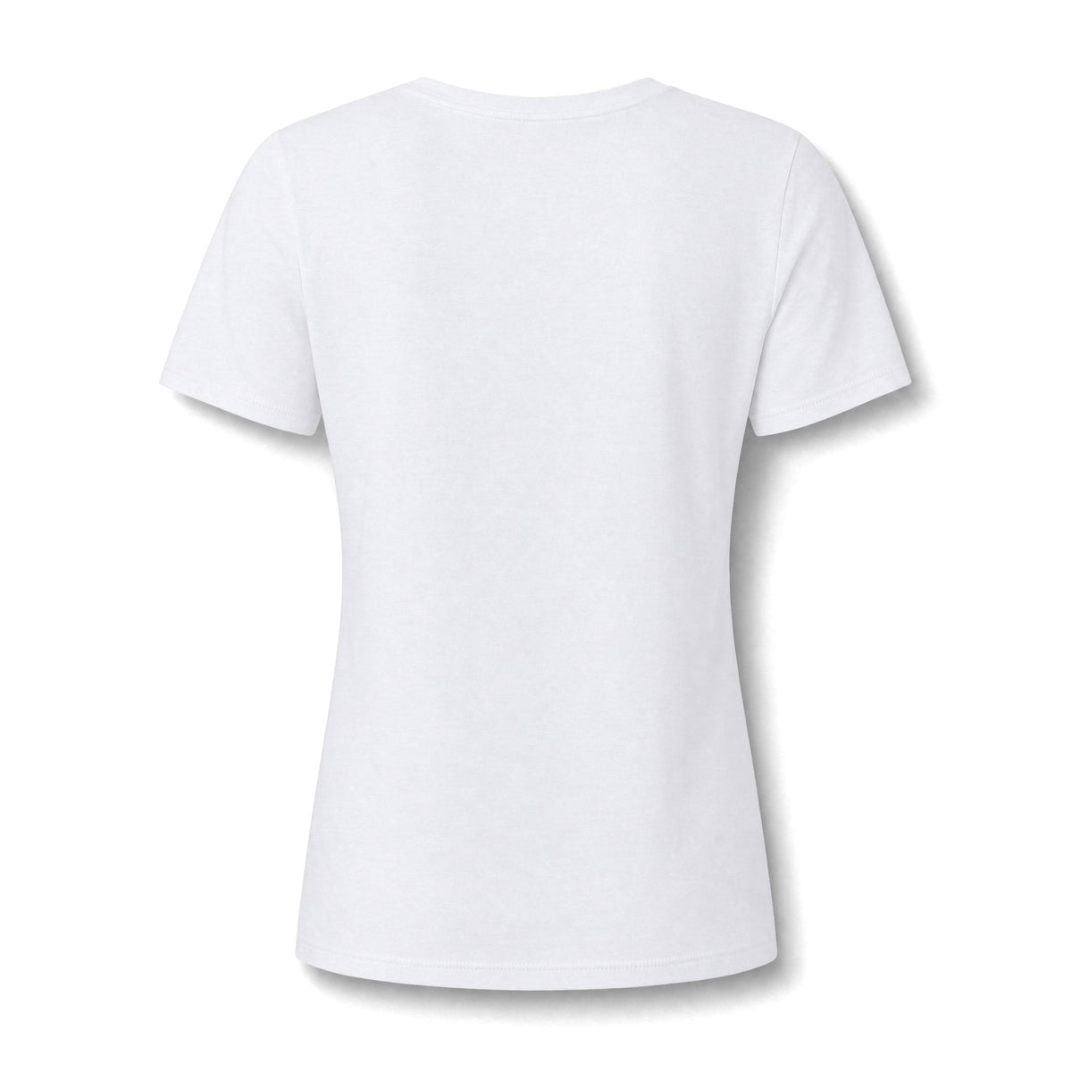 Women's V-Neck Tee — "Trust Your Own Path" Compass Graphic