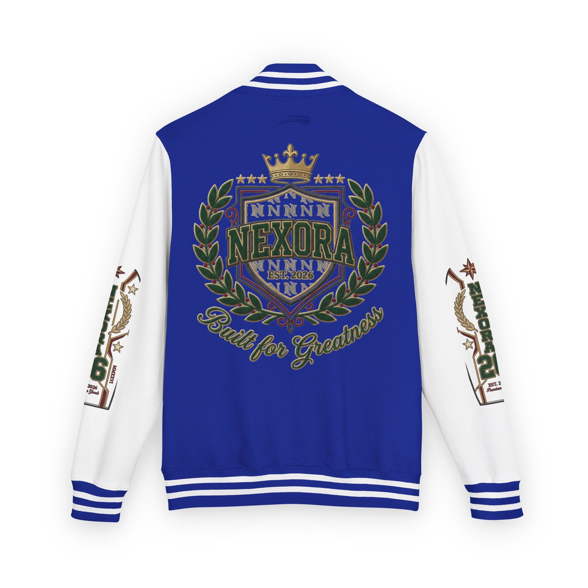 Nexora Crest Letterman Jacket