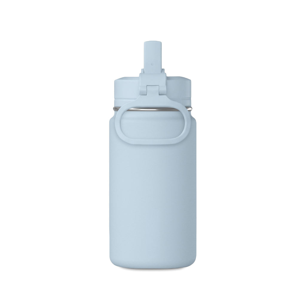 Mini Water Bottle — Pink ‘Hydrate. Reset. Repeat.’ 14oz Motivational Bottle
