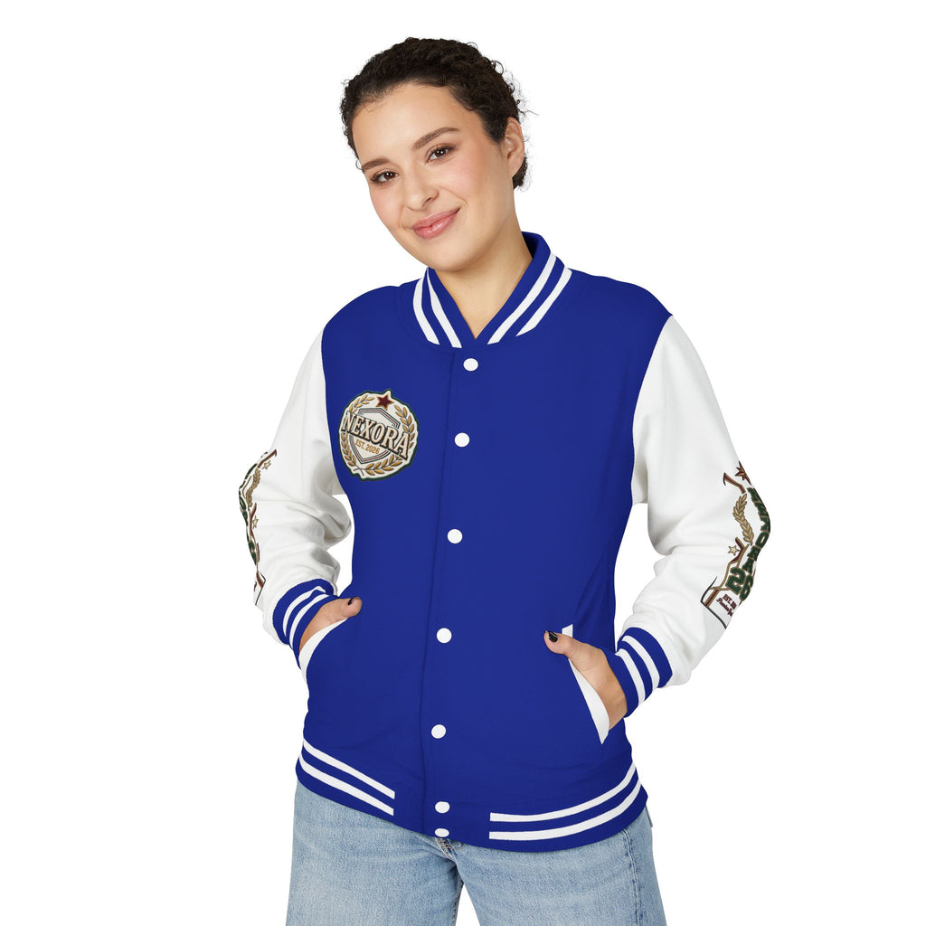 Nexora Crest Letterman Jacket