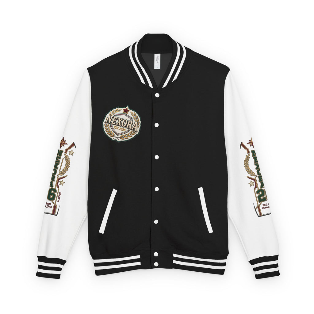 Nexora Crest Letterman Jacket