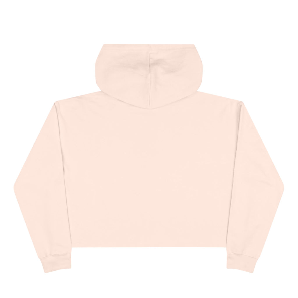 Nexora Crop Hoodie — "Island State of Mind" Floral Sun Graphic