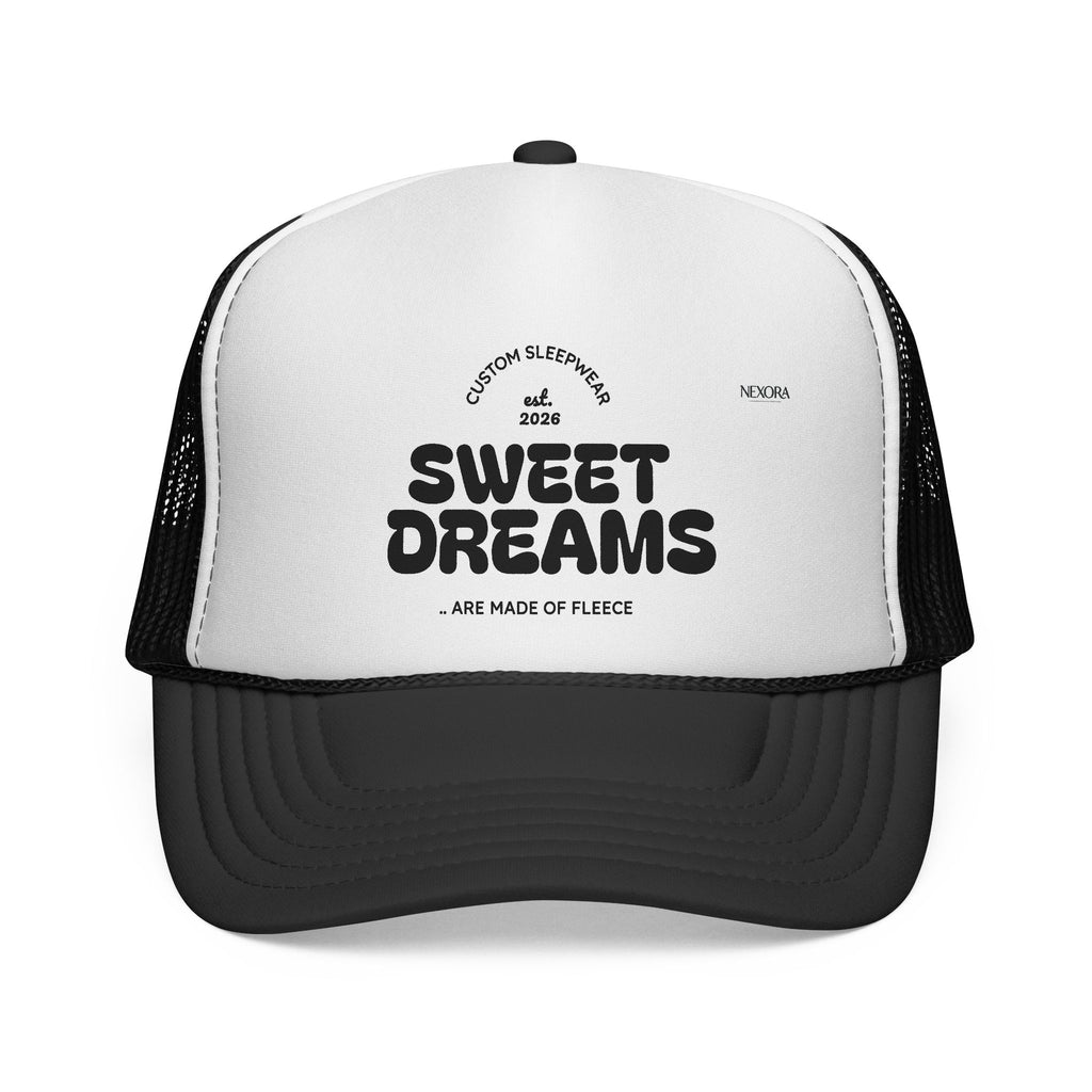Sweet Dreams Trucker Cap — Retro Sleep Vibes Mesh Hat