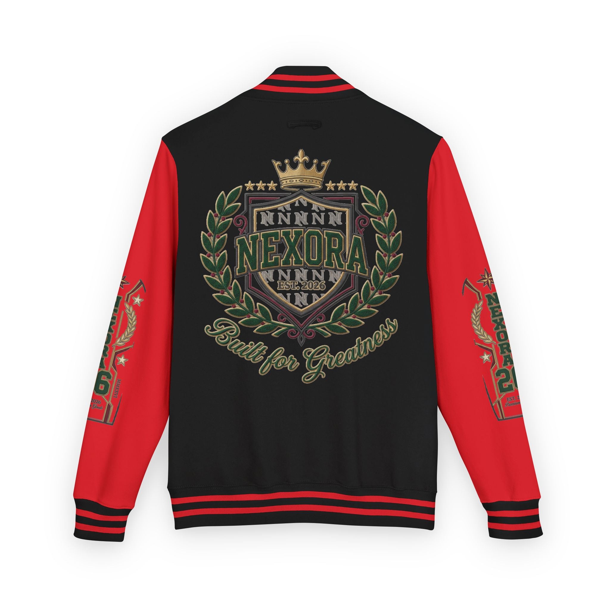 Nexora Crest Letterman Jacket