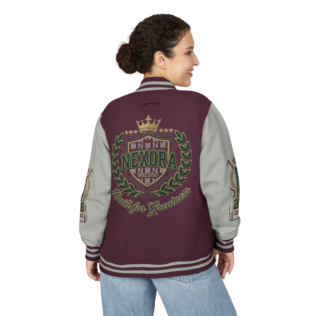 Nexora Crest Letterman Jacket