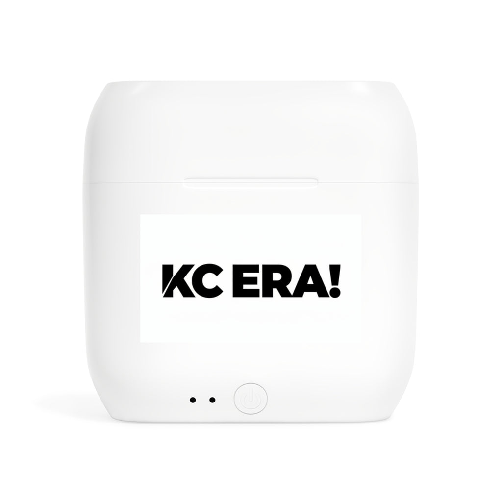 KC ERA! Wireless Earbuds Case — Bold Black Logo Charging Case