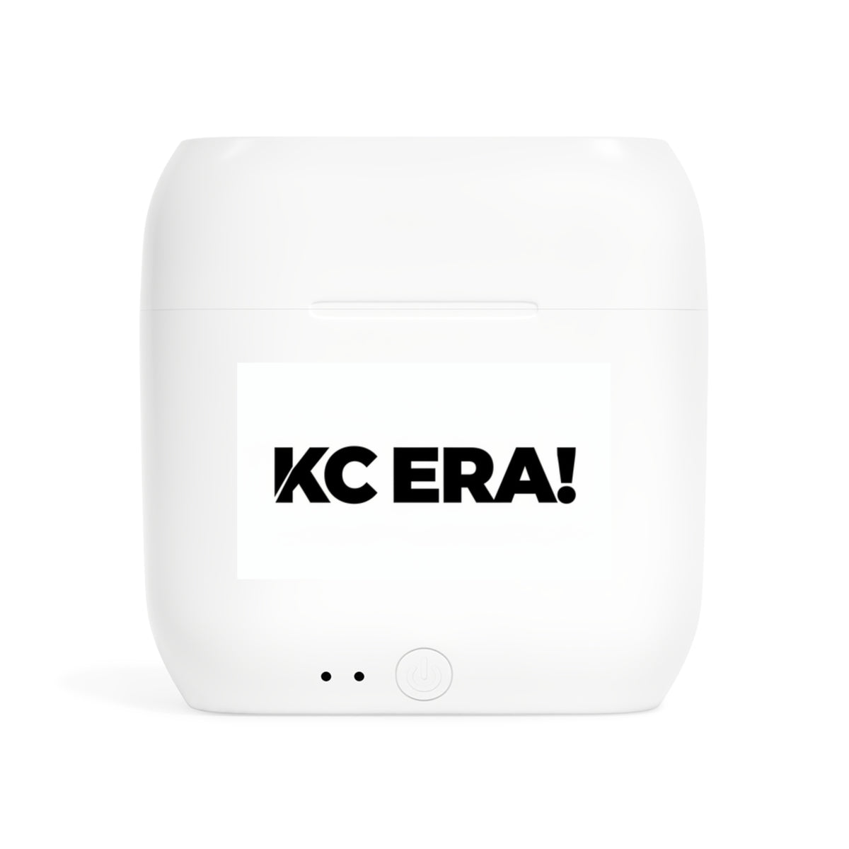 KC ERA! Wireless Earbuds Case — Bold Black Logo Charging Case