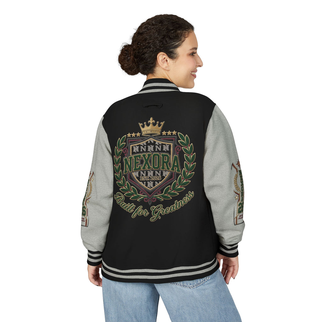 Nexora Crest Letterman Jacket