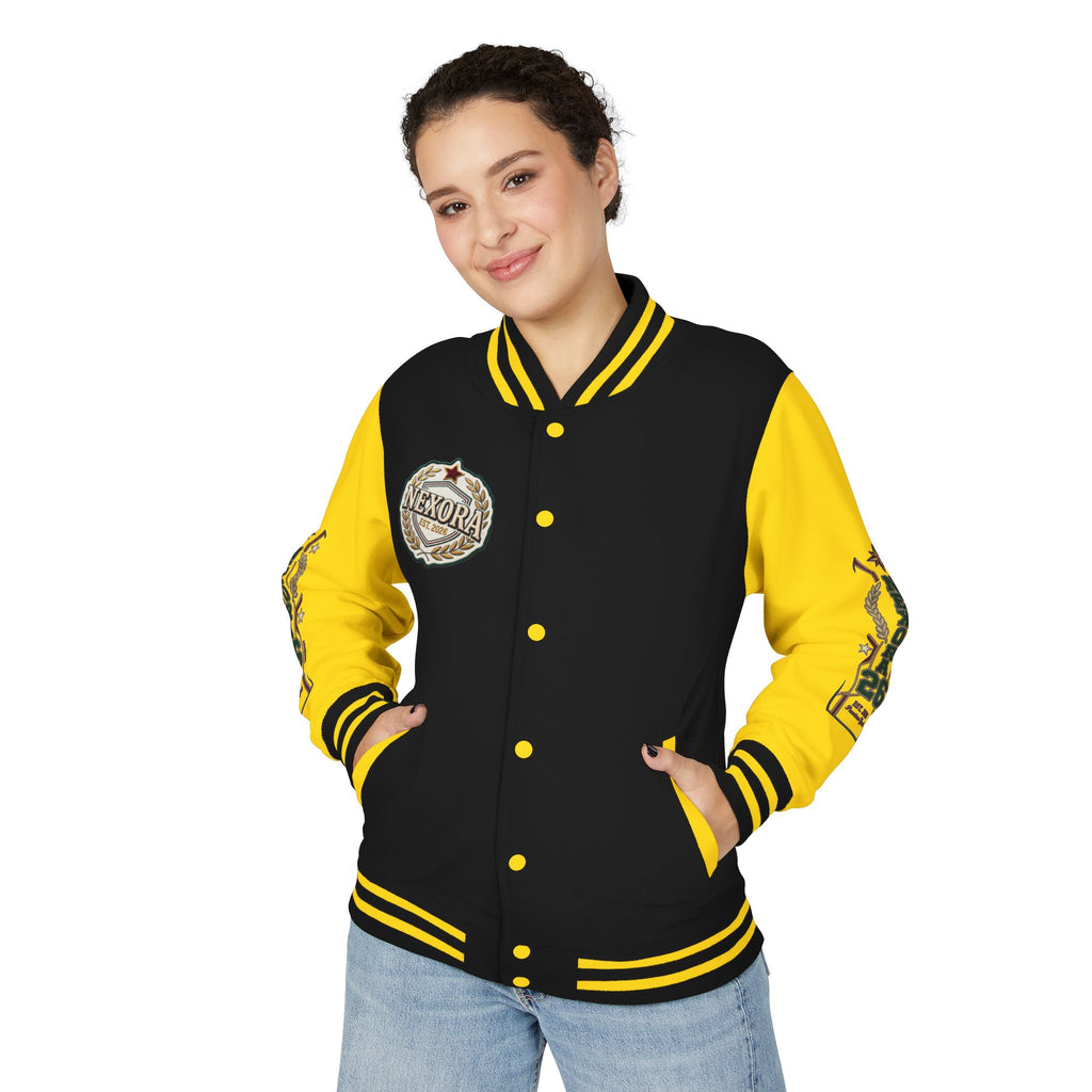 Nexora Crest Letterman Jacket