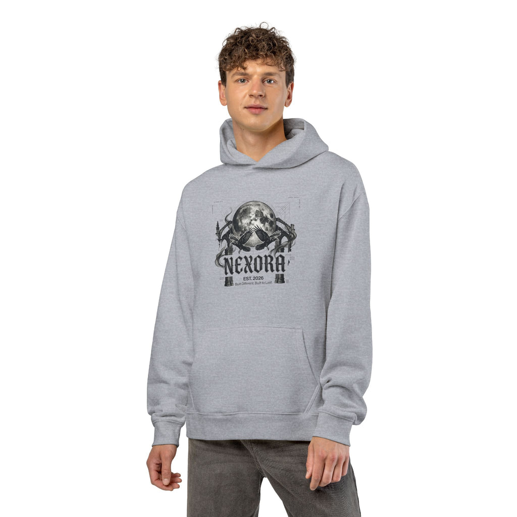Nexora Skull & Serpent Relaxed Hoodie — Forge Your Legacy Graphic Hoodie