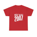 2007 t-shirt "Relax I was born in 2007"