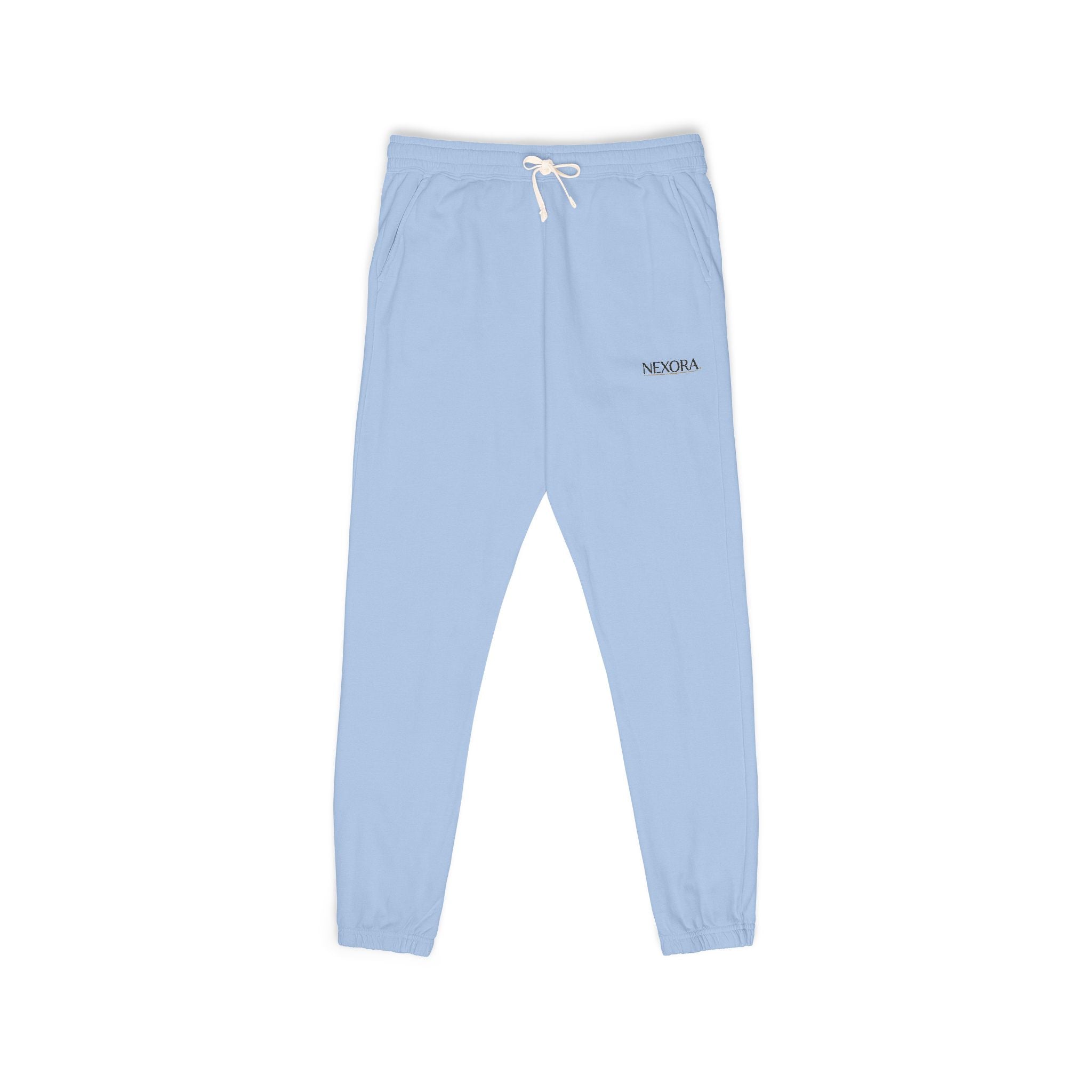 Garment-Dyed Fleece Sweatpants — Relaxed Unisex Joggers
