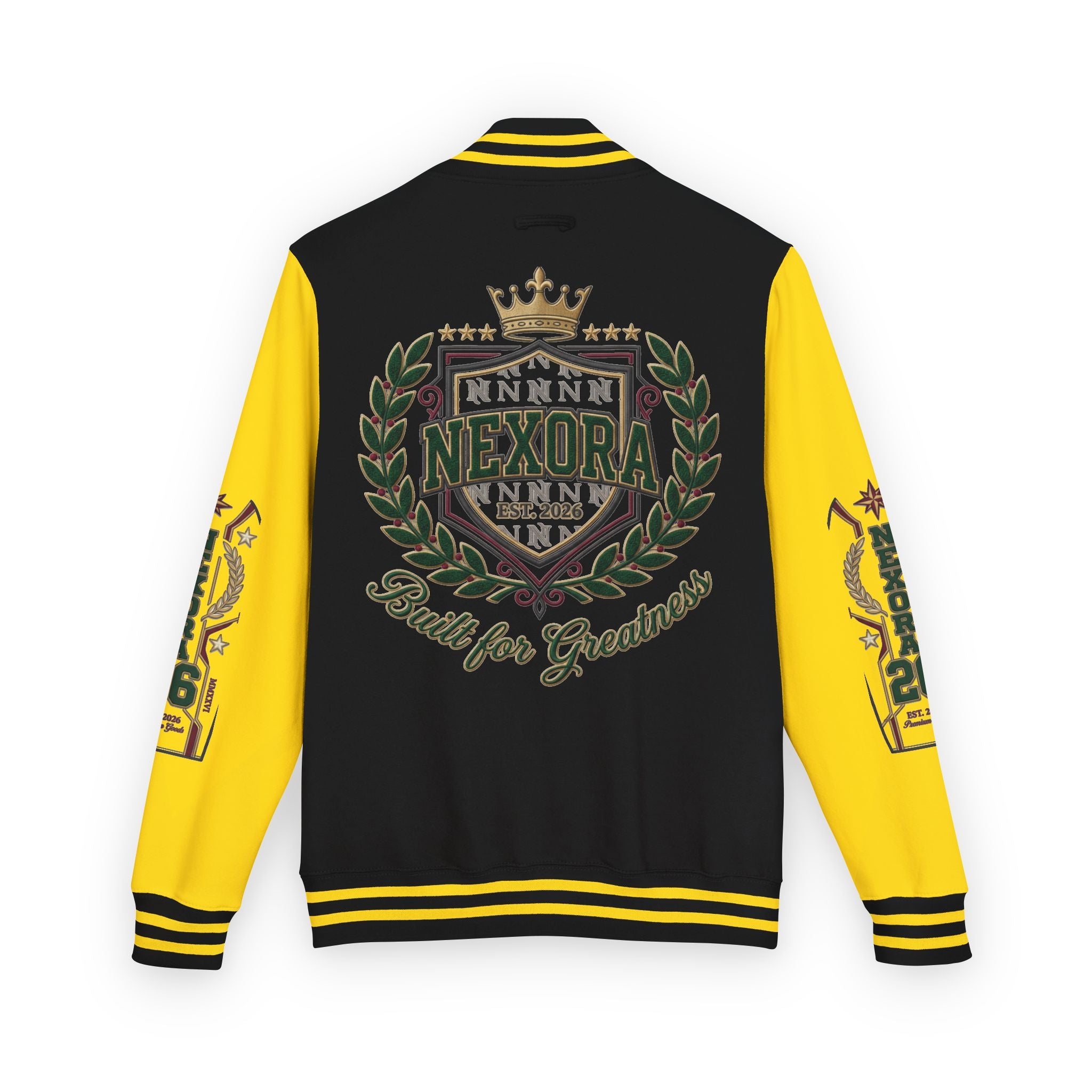 Nexora Crest Letterman Jacket