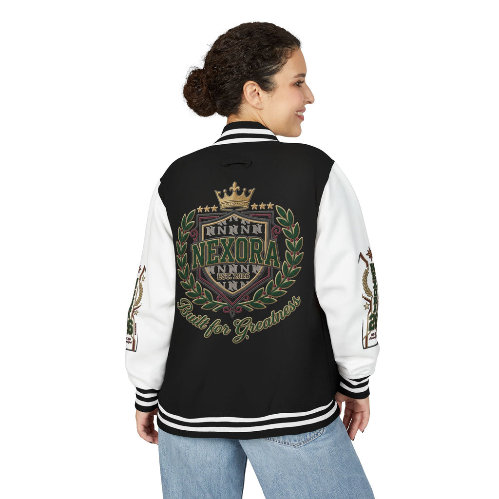 Nexora Crest Letterman Jacket