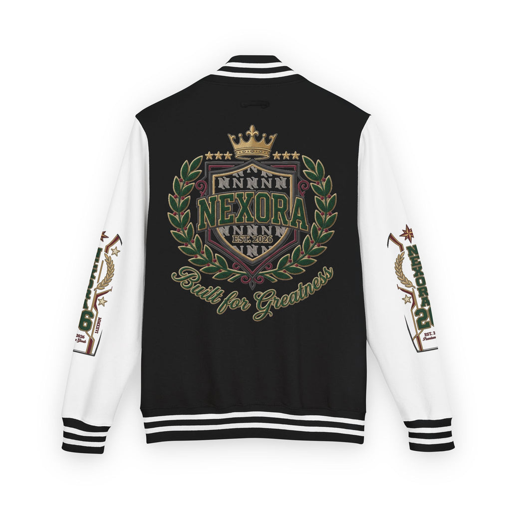 Nexora Crest Letterman Jacket